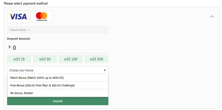Вывод бонусов